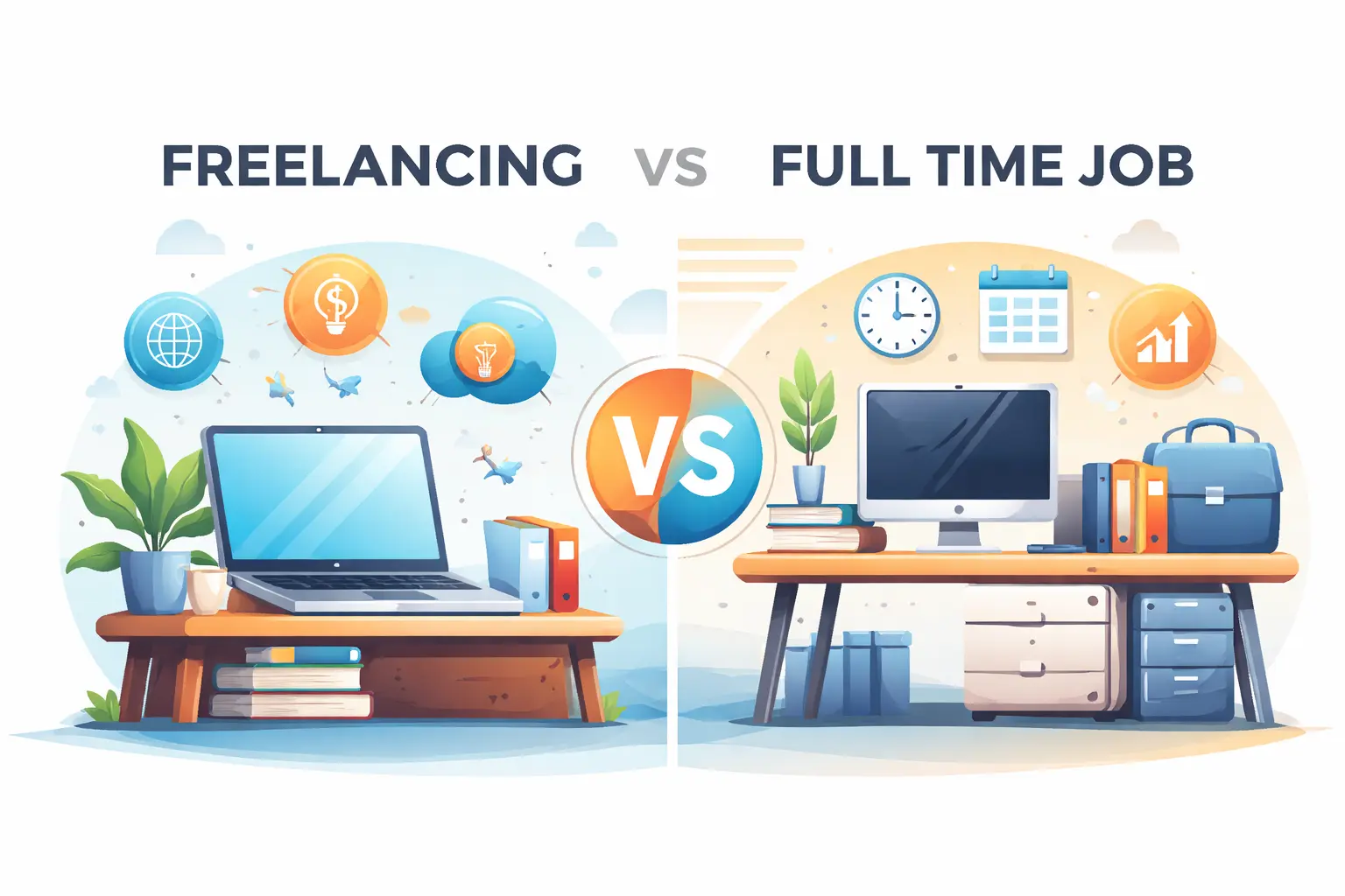 Freelancing vs Full Time Job