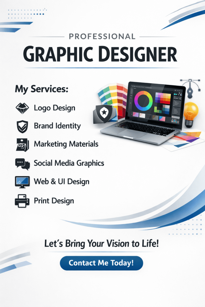 Professional Graphic Design Services – Logos, Banners & Social Media Graphics gallery image